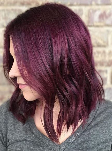 Violet Red Hair